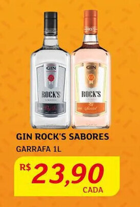 Gin Rock's Sabores 1L