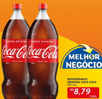 Assaí Atacadista Refrigerante Original Coca Cola 2.5L oferta