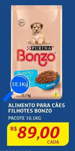 Assaí Atacadista Alimento para cães Filhotes Bonzo 10.1kg oferta