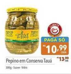 Pepino em conserva tauá