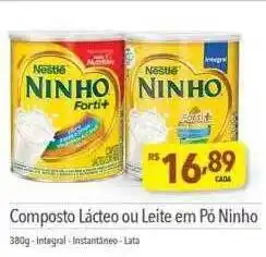 Supermercados Condor Composto lácteo ou leite em pó ninho oferta