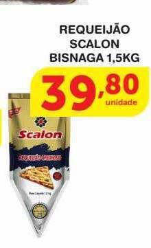 Roldão Requeijão scalon bisnaga oferta