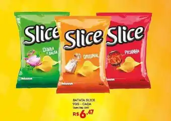 Bistek Supermercados Batata slice cada oferta