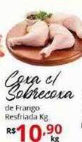 Ricoy Supermercados Coxa c sobrecoxa de frango resfriada kg oferta
