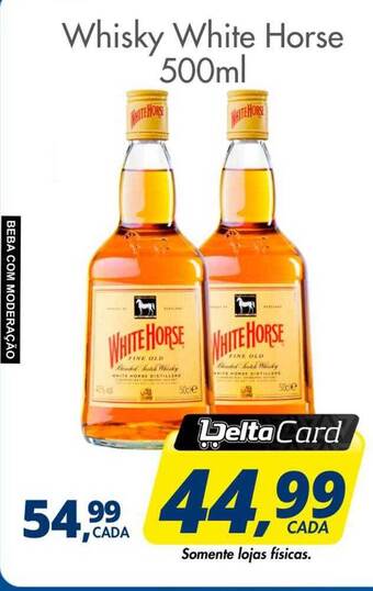 Delta Supermercados Whisky white horse oferta