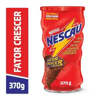 Super Lagoa Achocolatado po nescau actgo 370g lt oferta