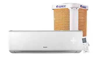Ar condicionado split 9.000 btus gwh09qb-d3nnb4c/o 220v branco gree