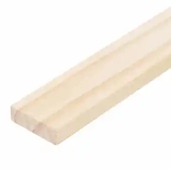 Ripa de madeira pinus natural 3x1x220cm massol