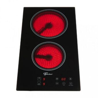 Leroy Merlin Cooktop elétrico 2 bocas fischer mesa vitrocerâmica touch oferta