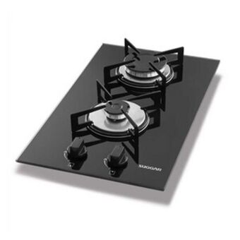 Cooktop 2 bocas a gás acendimento superautomático fg2002vp suggar