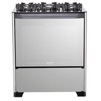 Leroy Merlin Fogão 5 bocas dako magister style com mesa de vidro e tripla chama - bivolt oferta