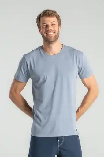 Camiseta nature azul wollner
