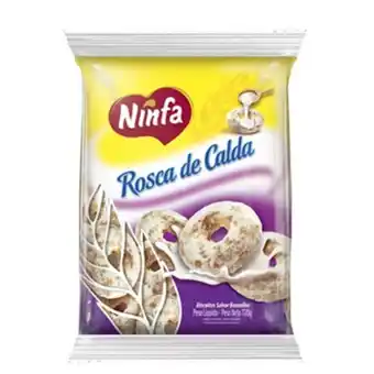 Brasão Supermercados Rosca de calda ninfa pacote 600g oferta