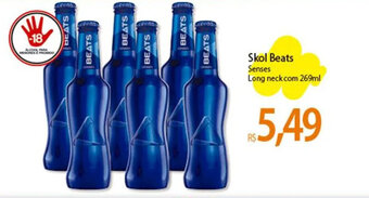 Atacadão Skol Beats 269ml oferta