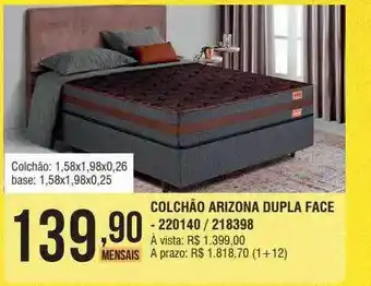 Colchão arizona dupla face - 220140 - 218398