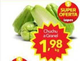Lopes Supermercados Chuchu a granel oferta