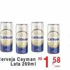 Abevê Supermercados Cerveja cayman oferta