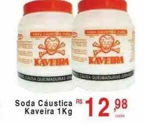 Abevê Supermercados Soda cáustica kaveira oferta