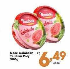 Doce goiabada tambaú poly