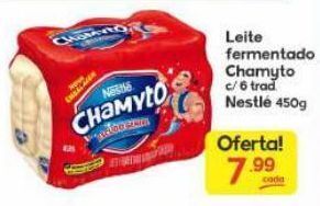 Supermercados Princesa Leite fermentado chamyto c/6 trad. nestlé 450g oferta