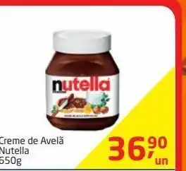 Tenda Atacado Creme de avelã nutella 650g oferta