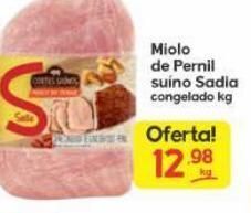 Supermercados Princesa Miolo de pernil suíno sadia congelado kg oferta