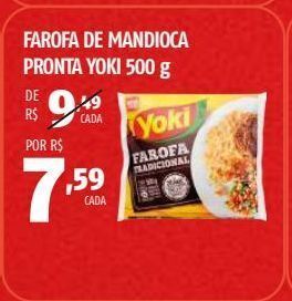 OXXO Farofa de mandioca pronta yoki 500g oferta