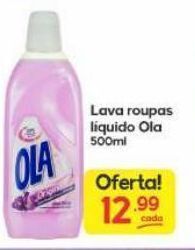 Lava roupas líquido ola 500ml