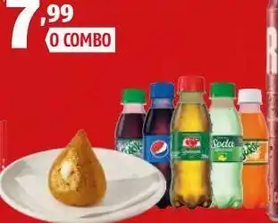 OXXO Coxinha + refrigerante 200ml oferta