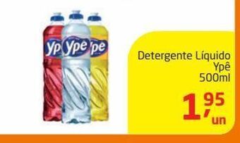 Tenda Atacado Detergente líquido ypê 500ml oferta
