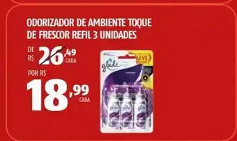 OXXO Odorizador de ambiente toque de frescor refil 3 unidades oferta
