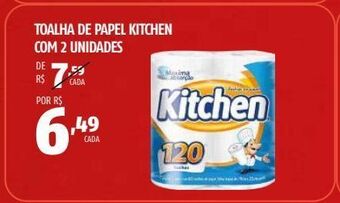 Toalha de papel kitchen 2un