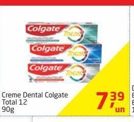 Tenda Atacado Creme dental colgate total 12 90g oferta