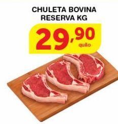 Roldão Chuleta bovina reserva kg oferta