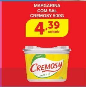Roldão Margarina cremosy 500g oferta