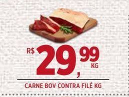 DB Supermercados Carne bovina contra filé kg oferta