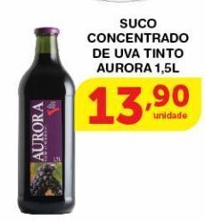 Roldão Suco concentrado de uva tinto aurora 1,5l oferta