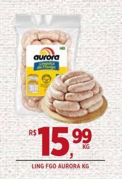 DB Supermercados Linguiça de frango aurora kg oferta