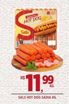 DB Supermercados Salsicha hot dog sadia kg oferta