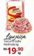 Ricoy Supermercados Linguiça toscana sadia resfriada kg oferta