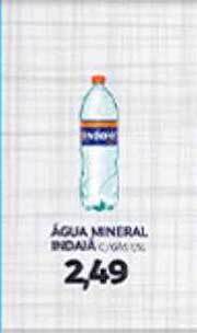Água mineral indaiá