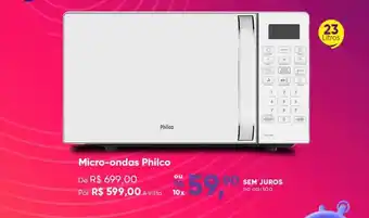 Micro-ondas philco