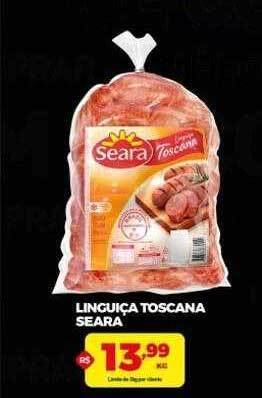 Rede Bom Lugar Linguiça toscana seara oferta