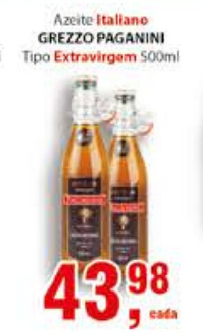 Supermercados Mundial Azeite Italiano Grezzo Paganini tipo Extravirgem 500ml oferta