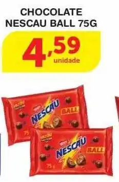 Roldão Chocolate nescau ball oferta