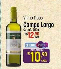 Muffato Vinho tipos campo largo oferta