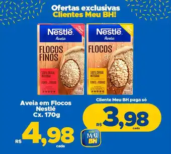 Supermercados BH Aveia em flocos nestlé oferta