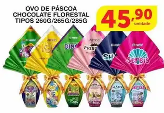 Roldão Ovo de páscoa chocoalte florestal tipos oferta