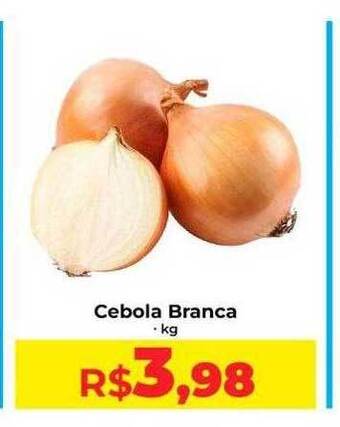 Rebouças Supermercados Cebola branca kg oferta