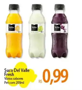 Atacadão Suco Del Valle Fresh 200ml oferta